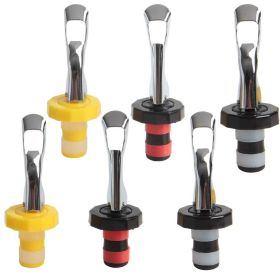 Wine Stoppers 6 PCS Silicone Bottle Stopper Expanding Manual Beverage Bottle Stopper Wine Bottle Cork